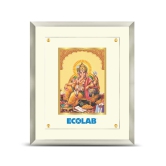 24K Gold Plated Ganesha Customized Photo Frame For Corporate Gifting