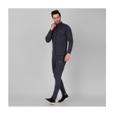 Diaz - Charcoal Polyester Relaxed Fit Mens Tracksuit ( Pack of 1 ) - L