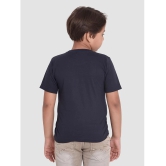 Neo Garments - Navy Blue Cotton Boys T-Shirt ( Pack of 1 ) - None