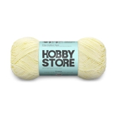 Fine Mercerised Cotton Yarn by Hobby Store - Cream - 213