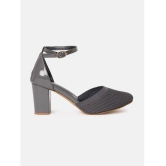 MARC LOIRE - Dark Grey Women's Sandal Heels - None