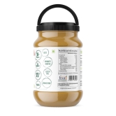 Zucchero 100% Natural Peanut Butter, Crunchy, 400g, Unsweetened | 100% | Protein: 30g | Vegan