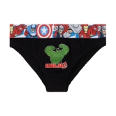 AVENGERS BOYS BRIEF SOLID ASSORTED Pack Of 4 - None