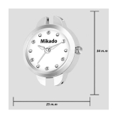 Mikado - Black Metal Analog Womens Watch