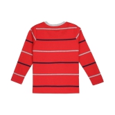 Proteens Boys Red Printed Round Neck T-Shirts - None