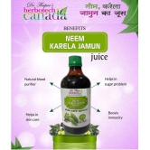 Herbotech Canada Neem Karela Jamun Juice, Promotes Healthy SUGAR Levels | Good for Metabolic & Digestive Health | Ayurvedic Health Juice For Immunity Boosting