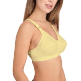 Eves Beauty Women Full Coverage Bra-40C / Black / Cotton