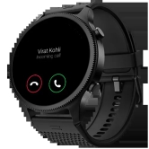NoiseFit Halo 1.43 AMOLED Display, Bluetooth Calling Round Dial Smart Watch Statement Black