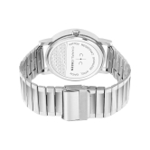 CHARLIEKEEN Silver Stainless Steel Analog Mens Watch