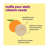 The Plant Fix Plix Multivitamin 15 Effervescent Tablets for Daily Nutrition Orange(4 x 15 No)