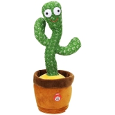 KiddyBuddy Dancing Cactus Talking Cactus Baby Toys Wriggle Singing Cactus Repeats What You Say Baby Boy Toys, Plush Electric Speaking Cactus Second Voice Recorder Baby Girl Toy