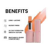 Seven Seas Long Lasting | Smooth Texture | Glass Finish | Rouge Gel Lipstick (Orange 2.8g)