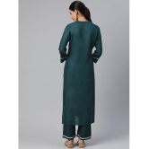 SVARCHI - Green Straight Rayon Women's Stitched Salwar Suit ( Pack of 1 ) - None