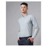 Paul Street Linen Slim Fit Solids Full Sleeves Mens Casual Shirt - Blue ( Pack of 1 ) - None