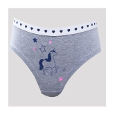 Ariel - Multi Cotton Blend Girls Panties ( Pack of 6 ) - None