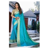 offline selection Green Art Silk Saree