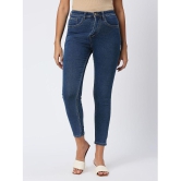 CEFALU - Blue Denim Skinny Fit Women''s Jeans ( Pack of 1 ) - None