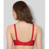 KYODO - Red Cotton Blend Non - Padded Womens Everyday Bra ( Pack of 1 ) - 32B