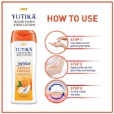 Yuthika Almond Body Lotion 200ml and Sunscreen Lotion SPF 30 PA+++ with UVA & UVB Protection - 300ml