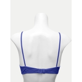 Women Daisy Bra Royal blue Color