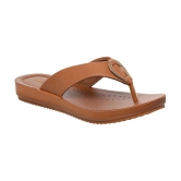 Inblu Tan Womens Slipper - None