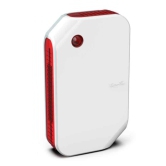 Fybros Wave Red & White Ding Dong Door Bell with Stereophonic Digital Sound, 9003