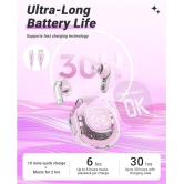 Life Like Ultra Pods 2 Type C True Wireless (TWS) In Ear 24 Hours Playback Powerfull bass IPX4(Splash & Sweat Proof) Pink