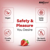 MANFORCE Litchi Flavoured - 1500 Dots Combo 3 (Concealed/Confidential Packaging) Condom (Set of 3 30 Sheets)