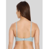 ILRASO - Blue Cotton Non Padded Women's T-Shirt Bra ( Pack of 1 ) - None