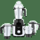 Croma 1000 Watt 4 Jars Mixer Grinder (20000 RPM, Black and Silver)