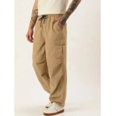 Bene Kleed Loose Flat Mens Cargos - Beige ( Pack of 1 ) - None