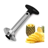 Combo of Pineapple Slicer and silicone oil brush Multicolor Pinapple Corer 1 Pc - Multicolor