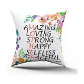 Royals of Sawaigarh - Multicolor Polyester Gifting Printed Cushion for Mothers Day