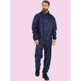 AKTIF Navy Polyester Mens Rain Suit ( Pack of 1 ) - M