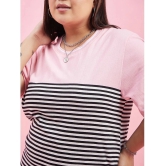 AUSTIVO Pink Striped Pant Top Set - None