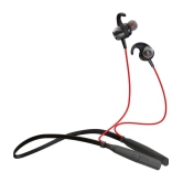 UBON BT 300 Bluetooth Bluetooth Neckband In Ear 40 Hours Playback Active Noise cancellation IPX4(Splash & Sweat Proof) Red