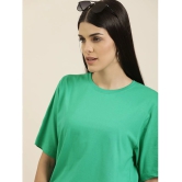 Dillinger - Green Cotton Loose Fit Womens T-Shirt ( Pack of 1 ) - None