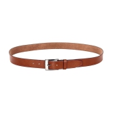 Leather World - Leather Mens Formal Belt ( Pack of 1 ) - None