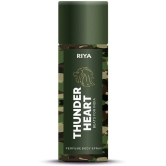 Riya Thunder Heart White & Green Deodorant Spray & Perfume For Men 300 ( Pack of 2 )