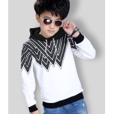 FORCE Kids Cotton hooded Tshirt Black::White 15-16 Years - None