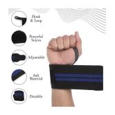 Wrist Support Wrap Band for Gym and Fitness (1 Pair) - One Size