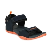 Campus Navy Synthetic Floater Sandals - 8