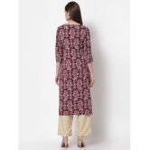 Kbz Pink Rayon Straight Kurti - Single - None