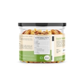 Zucchero Roasted Premium Mixed Nuts, Unsalted, 200g (California Almond, Cashew, Premium Peanuts, Pistachio) | Oil-Free Roasting | No Oil | No Salt | Slow baked Nuts