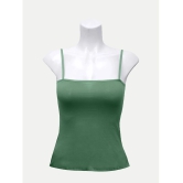 Radprix Cotton Camisoles - Green Single - None