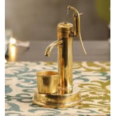 Miniature Brass Toy Brass Hand Pump working model