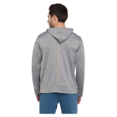 OFF LIMITS Grey Polyester Fleece Sweatshirt - XL