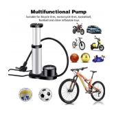 Portable Bike Air Pump Cycle Foot Pump Foot Activated with Pressure Gauge Floor Bikes Pump & Cycle Pump Tire Pump