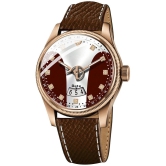 Newman Brown Leather Analog Men's Watch