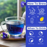 Butterfly Pea Lavender Herbal Infusion - 60 Teabags